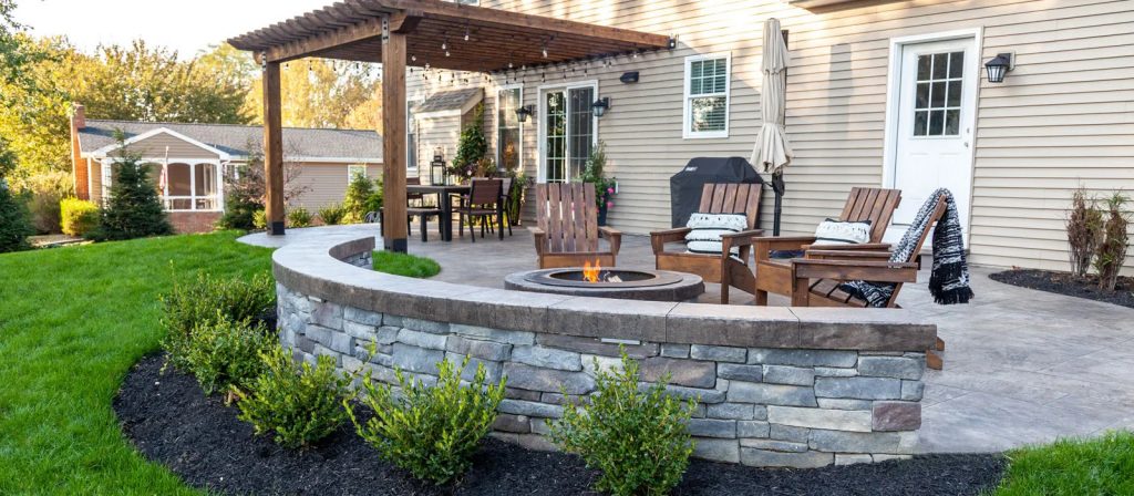 Concrete Patio Ideas on a Budget 2