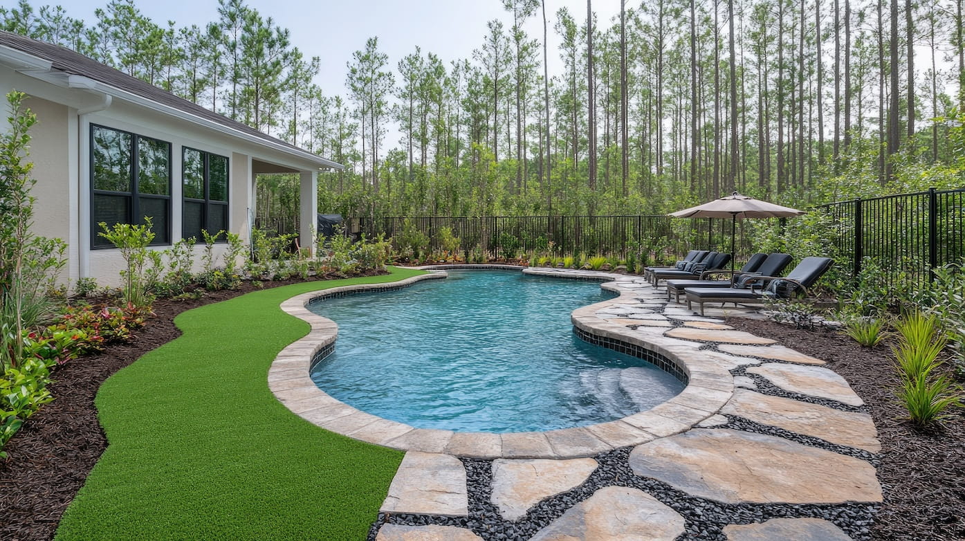 How to Design a Cooler Backyard Around Your Pool Without Creating More Maintenance